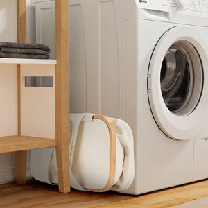 Portable Space Saving ultra <strong>Thin</strong> <strong>Laundry</strong> <strong>Basket</strong> Foldable and Detachable <strong>Laundry</strong> <strong>Basket</strong> Cover Bamboo <strong>Laundry</strong> <strong>Basket</strong> Hamper - Product Image 6