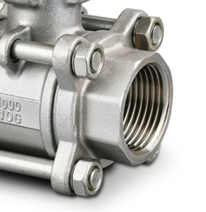 Vanne <span class=keywords><strong>à</strong></span> boisseau sphérique industrielle 3PC en acier inoxydable, filetage femelle NPT/BSPT/BSPP, 1000WOG, avec coussinet de montage, <span class=keywords><strong>à</strong></span> passage plein, norme ISO5211 - Product Image 2