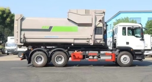Camión de basura hidráulico con gancho 6x4, camión de recolección de basura de 25 toneladas a la <span class=keywords><strong>venta</strong></span> - Product Image 6