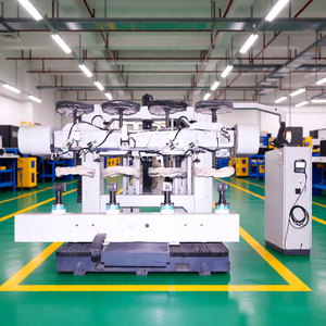 Macchina Lucidatrice Completamente Automatica per Sbavatura di Precisione, Finitura Superfici Metalliche, Lappatura Componenti Auto, Lucidatura Ottone e Rubinetti - Product Image 1