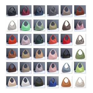 Hot Sell Fashion Large PU Leather Bag Handmade Woven Women's Hobo Handbag Luxury <b>Braided</b> Big Woven Bag RTS Bulk Mixed Order - Product Image 2