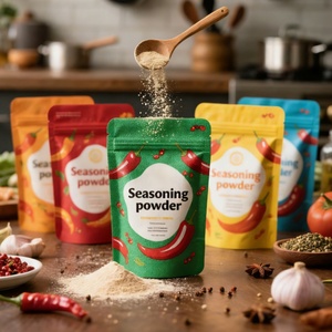 Wholesale Custom Logo High Quality Condiment Food <b>Packaging</b> <b>Bag</b> Heat Seal Plastic Aluminum Foil Dry Powder Spice <b>Bag</b> - Product Image 3