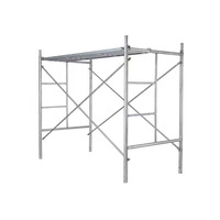 Producción en masa OSHA andamio tablón partes nombre escaleras de aluminio y andamios línea de producción máquina de fabricación