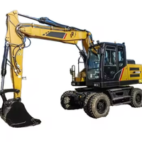 15-тонный колесный гидравлический экскаватор W915E от китайского производителя по конкурентной цене, в наличии
