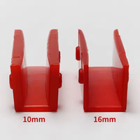 Doublure de patin de guidage en plastique moderne de haute qualité 10/16 mm pour ascenseurs de villas, hôpitaux, hôtels et appartements