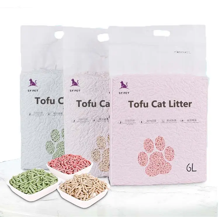 中国製高品質のトフ猫用トイレ砂新しい壊れたトフ猫用トイレ砂人気の猫用トイレ砂