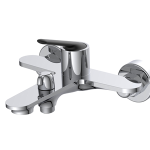 Mitigeur de <span class=keywords><strong>douche</strong></span> en cuivre avec affichage LED et fonction mélangeur d'eau chaude et froide pour les bains publics et résidentiels - Product Image 2