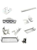 Pièces de tôlerie sur mesure en acier inoxydable et aluminium à bas prix, fabrication de pièces pliées usinées, tolérance de 0,1 mm, OEM