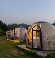 Meilleur prix, maison à bulles gonflable moderne de luxe, matériau PVC/TPU pour les stations de glamping en plein air, hôtels, touristes