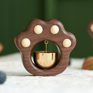 Campana colgante de puerta de estilo japonés, campana de succión de viento con garra de gato no intencional, regalo bonito para timbre - Product Image 4