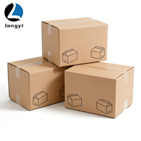 Caja de Envío de Cartón Corrugado Kraft con Logotipo Personalizado, Grabado en Relieve, Laminación Mate, Forro de Esponja, Cartón Resistente, Materiales Reciclados, Cuatro Colores