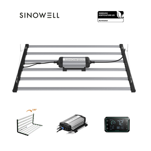 Lámpara de Cultivo LED SINOWELL Hidropónica de Espectro Completo 301h 645W 720W con Atenuación de 0-10V y Garantía de 5 Años - Product Image 2