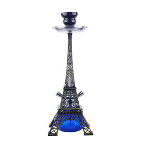 Fournitures pour bar à chicha GT, chicha à double tuyau en forme de tour <span class=keywords><strong>Eiffel</strong></span>, bol à chicha, chichas - Product Image 3