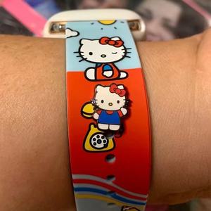 Charms con cinturino in smalto duro personalizzato per Apple Watch Band Cartoon <span class=keywords><strong>Mr</strong></span>.Mouse Sparkle Wristband bottoni Candy Charms cinturino - Product Image 5