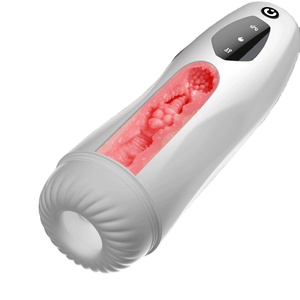 Saugender Flugzeug-Cup, Vollautomatischer Masturbator für Männer mit Heizung und Teleskopfunktion, Erotikspielzeug für Erwachsene - Product Image 1