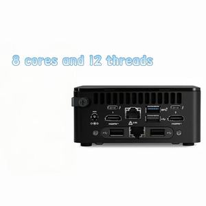 NUC13 PRO Core I5-13420H มินิพีซีตั้งโต๊ะ รับประกัน 1 ปี ดิสก์ 25GB ดีไซน์แบบซ้อนได้สองชั้น ใช้ในบ้านหรือธุรกิจ 4 พอร์ต - Product Image 1