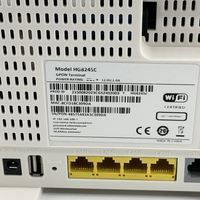 Módem HG8245C Xpon con 1GE 3FE + TEL + 2tel Red de fibra óptica de 2/5g ONT ONU IP y TCP Conectividad WIFI ROUTER ONU