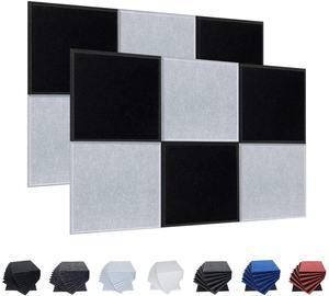 Panneau <span class=keywords><strong>acoustique</strong></span> pour animal de compagnie, 100% Polyester, 5 pièces, en feutre insonorisant, 9MM, pare-soleil, vente en gros - Product Image 2