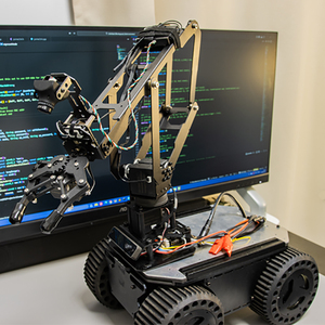 Brazo Robótico de Escritorio de Metal Ligero de <span class=keywords><strong>4DOF</strong></span>, Kit de IA, Jetson Raspberry Pi, HuggingFace, Proyecto Robótico LeRobot, ESP32S3, WiFi Inalámbrico - Product Image 5