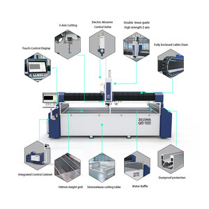 HEAD 3015MA Machines de découpe <span class=keywords><strong>jet</strong></span> d'eau CNC abrasives, Technologie de découpe à froid, Prix direct usine - Product Image 3