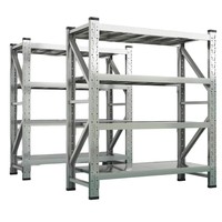 Scaffalatura Industriale per Carichi Pesanti: Sistema di Scaffalature in Acciaio Regolabile Senza Bulloni - Design Esperto per lo Spazio e Soluzione OEM per Magazzini