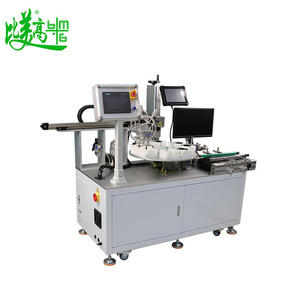 เครื่องเลเซอร์ไฟเบอร์แบบหมุนอัตโนมัติ พร้อมระบบโฟกัสอัตโนมัติ สำหรับการเข้ารหัสและตรวจสอบด้วยกล้อง CCD บนสายพานลำเลียง สำหรับการมาร์กกิ้งตัวเรือน LED รูปทรงไม่ปกติ - Product Image 6