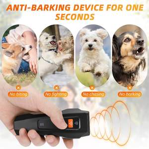 Ultraschall-Hundetrainer Bellkontrollgerät LED-Blinklicht Hundetraining IP67 Wasserdicht Hundebellen mit Wiederaufladbarem Akku - Product Image 3