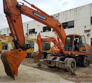 Pas cher Nouvelle Arrivée Original Doosan DH210 Pelle sur pneus d'occasion 21 tonnes Chenille DX210W - Product Image 2