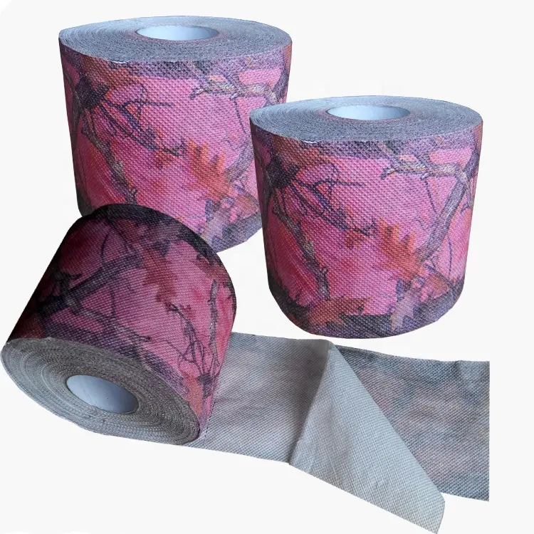 Деймон-салфетки Розовый камуфляж толитовая бумага Туалет
