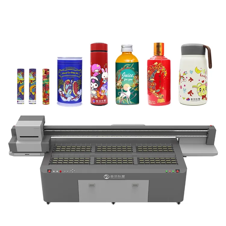 CF-2510 High-performance High Stability Industrial Automatic UV Inkjet Printing System Cylinder UV Jet Printer