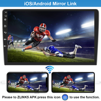 Autoradio Android 9 pouces avec GPS et écran tactile unique pour tableau de bord, compatible Civic 2012-2015, avec fonction caméra de recul