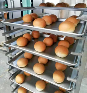 Profesional Industrial Frozen Retarder <span class=keywords><strong>Proofer</strong></span> 36-Tray Máquina para hacer pan de doble puerta Gabinete de prueba de masa grande Harina Maíz - Product Image 4