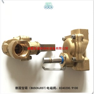 วาล์วไดอะแฟรมแม่เหล็กไฟฟ้า Buschjost 1 นิ้ว AC 230V วาล์วควบคุมสื่อในอุณหภูมิปกติ - Product Image 5