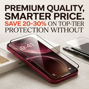 กระจกกันรอย KK9 สำหรับ iPhone 17 18 Pro Max ป้องกันการแตก ทนแรงกระแทก บางเฉียบ - Product Image 3