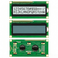 Fabrik 1602A LCD-Panel Blau-Gelb 5V Modul Display-Matrix Zeichen-LCD-Bildschirm COB-Panel Anwesenheitssystem