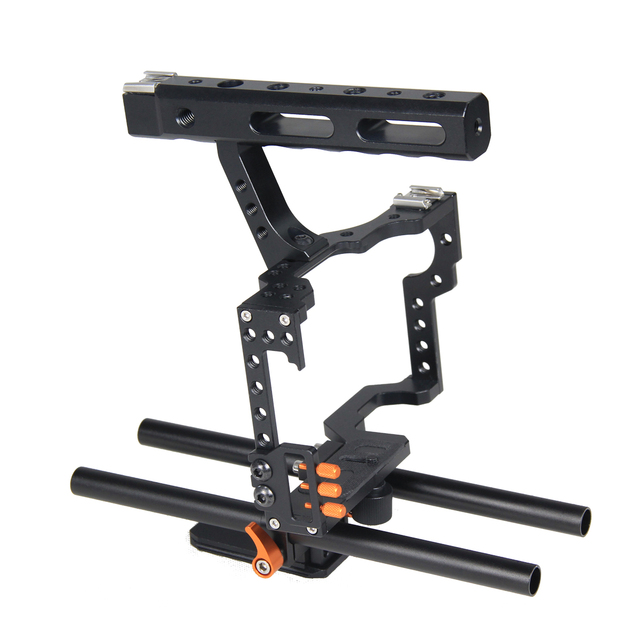 Handle Protective Cage Slr Photography Small Rig Camera Cage And Top For Cctv Cameras