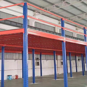 רשת כבדה רב שכונתית נתמכת ברצן עם רצפת מזנין תעשייתי פלדה מחסן תעשייתי רצפה - Product Image 5