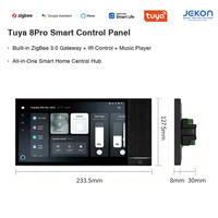 Tuya 8Pro Akıllı Kontrol Paneli Dahili Zigbee 3.0 Ağ Geçidi IR Kontrolü Müzik Çalar Hepsi Bir Arada Hub