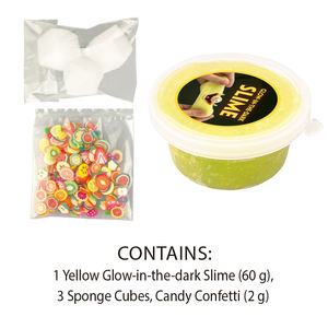 OEM ชุดน้ำเมือก DIY เรืองแสงในที่มืดของขวัญสำหรับทุกเพศสีเหลืองสำหรับเด็กอายุ<span class=keywords><strong>2</strong></span>ถึง4ปีสำหรับเด็กชายและเด็กหญิง - Product Image 6