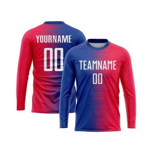 New Quality <b>Long</b> Sleeve Soccer Jersey Football Shirt Breathable Quick Dry Athletic Sportswear Training <b>Matches</b> and Competitive - Product Image 1