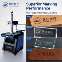 Machine de marquage laser CO2 à haute vitesse et haute précision pour bois, acrylique, cuir, tubes métalliques RF, durée de vie de 20 000 heures, sans entretien