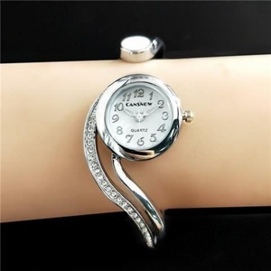 Reloj de Pulsera con Incrustaciones de Diamantes de Moda para Mujer, Esfera Pequeña, Reloj de Cuarzo Delgado para Muñeca - Product Image 5