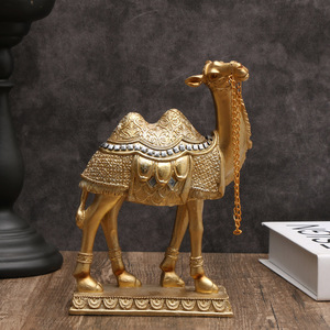 Estatua de Camello de Oriente Medio, Estilo Art Deco, Artesanía de Resina, Decoración para Sala de Estar, Escritorio, Hogar, Recuerdo de Viaje, Decoración para Estudio - Product Image 3