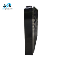Nouveau 12v/24v radiateur refroidi par air industriel radiateur à huile hydraulique compresseur d'air refroidisseur d'huile générateur industriel chaleur aluminium