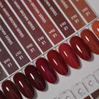 LADAI Ensemble de gel pour ongles multicolores 24 couleurs 2026 Nouvelle vente chaude Mode Longue durée Sans HEMA&TPO Non toxique Gel UV ODM/OEM Vente en gros