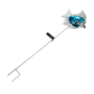 โคมไฟ LED สีฟ้าอ่อนประดับสวนกลางแจ้ง รุ่น Solar Shell Pearl กันน้ำ พร้อมเสาปัก - Product Image 5