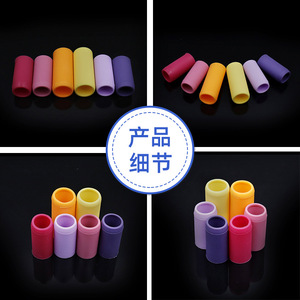 Custom Silicone Sleeves Food Grade Various Sizes Colors Shapes For Home Appliance Rubber Parts - Product Image 5