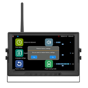 Cámara de Visión Trasera Inalámbrica para Camiones con Diseño Único, Pantalla de 9 Pulgadas, Grabación HD, Advertencia de Punto Ciego BSD para Uso Comercial - Product Image 6