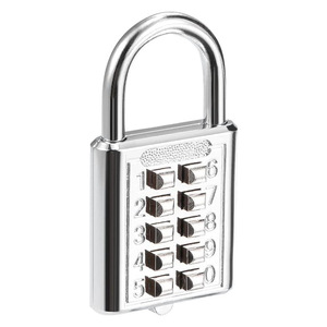 Serrure à six chiffres ouverte pour quincaillerie de meubles, durable, réutilisable, en alliage de zinc, multicolore, design moderne pour bagages et usage domestique - Product Image 3