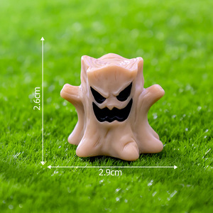 ฟิกเกอร์ฟักทองจิ๋ว PVC ราคาถูก ดีไซน์สร้างสรรค์ ตุ๊กตาผีแม่มด พลาสติกตกแต่ง ของประดับจิ๋ว สำหรับฮาโลวีน - Product Image 2